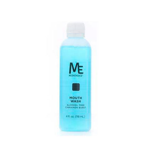 ME MediChoice Mouthwash Alcohol Free, Cinnamon Burst Flavor 4-Pack (PC7500)