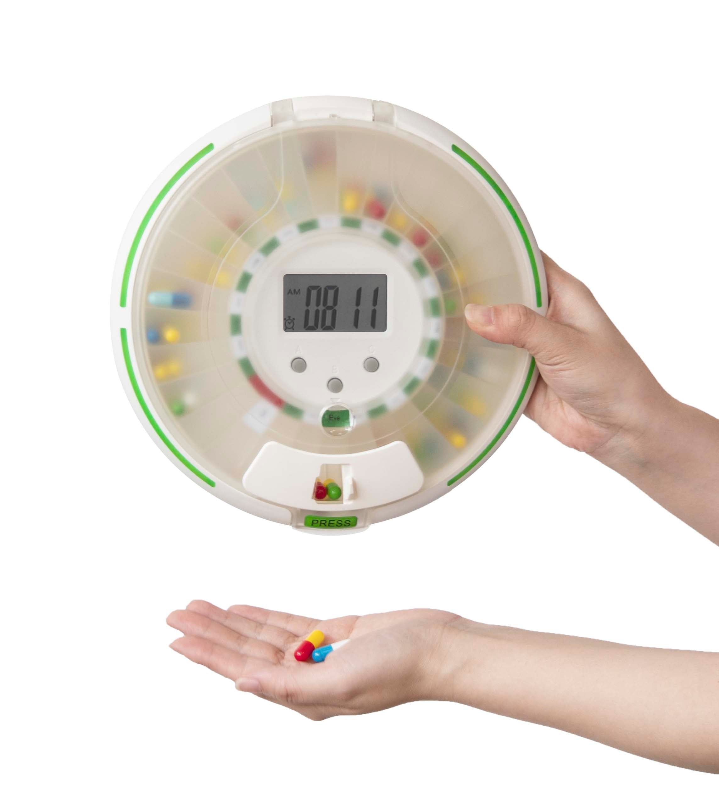 KE Med Timer Automatic Medication Reminder & Pill Dispenser
