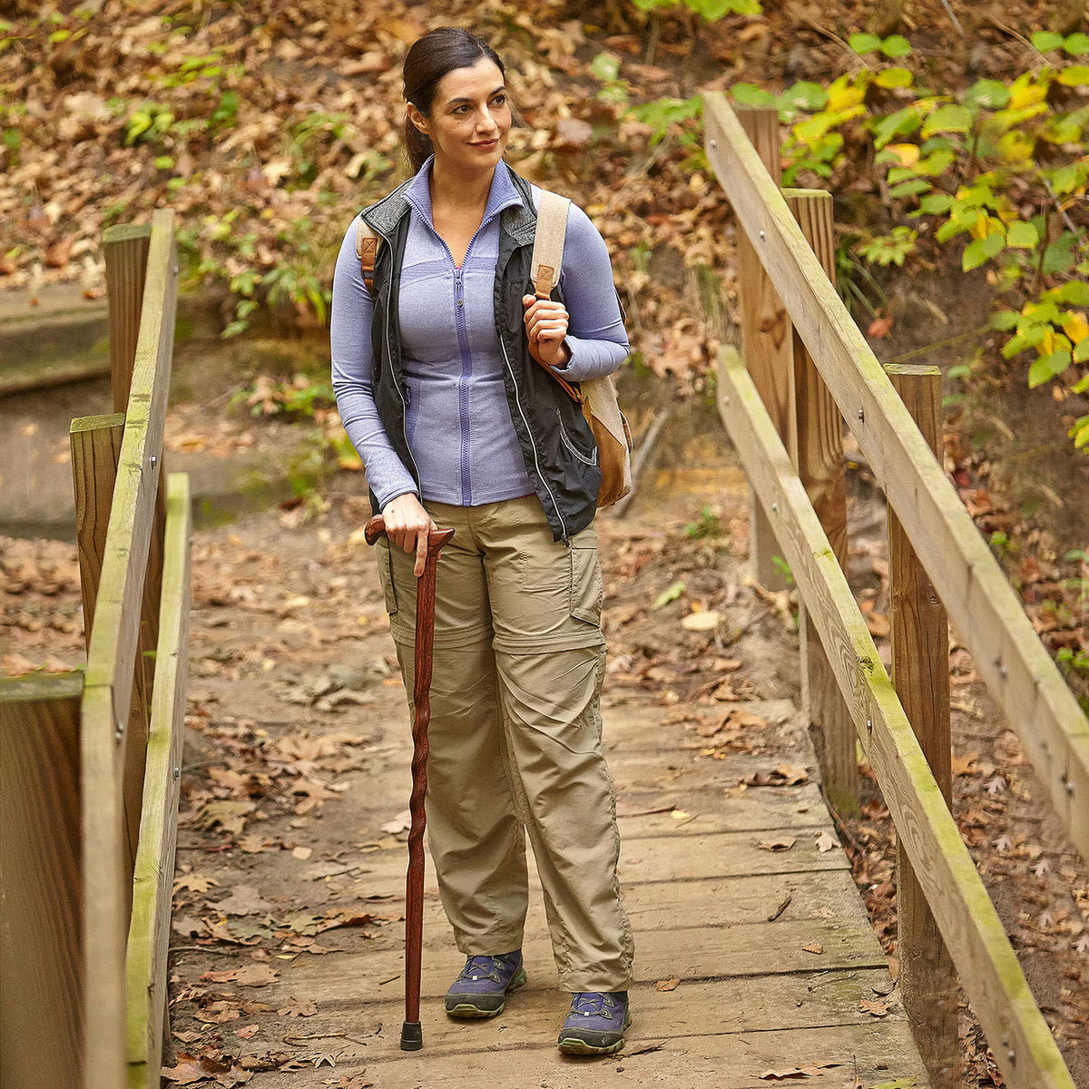 Handcrafted Wooden Walking Cane