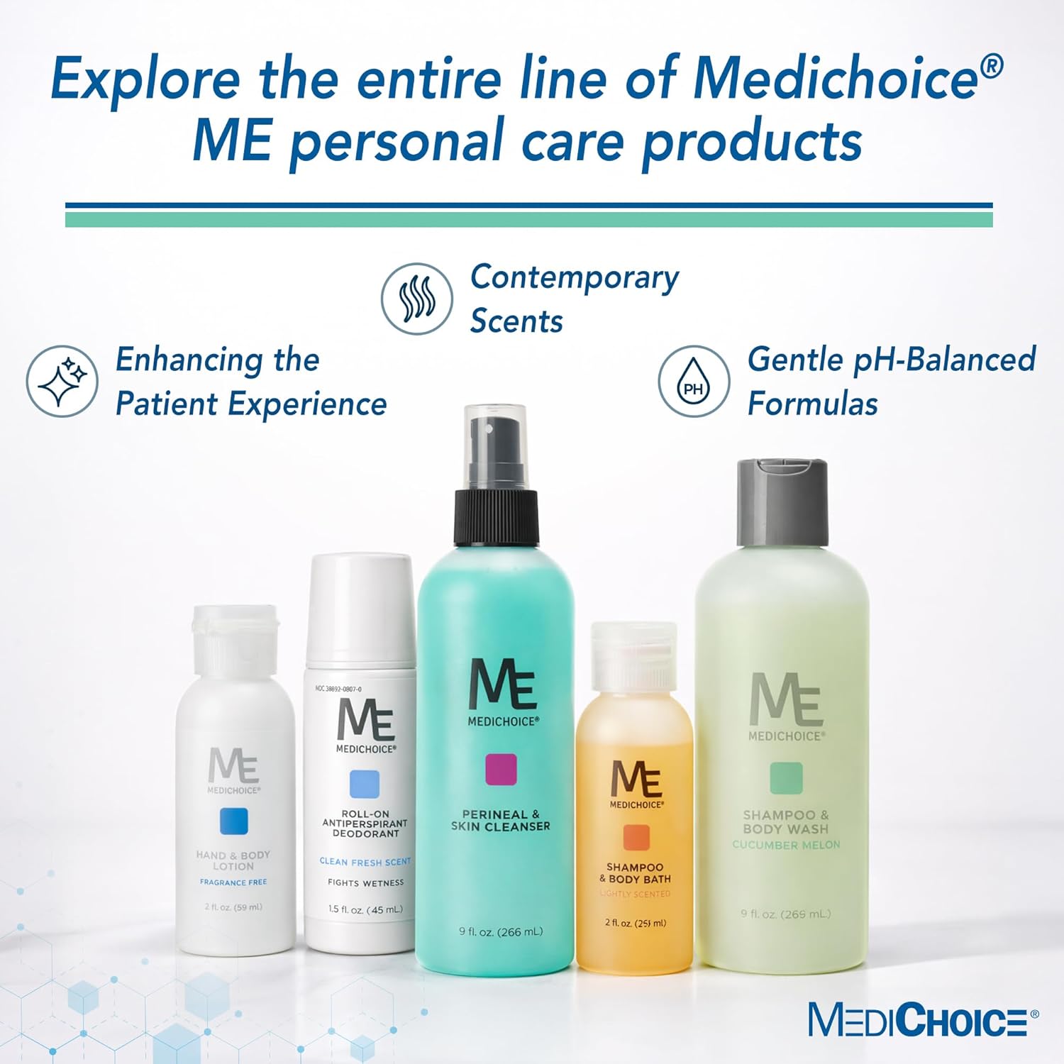 ME MediChoice Roll-On Antiperspirant Deodorant