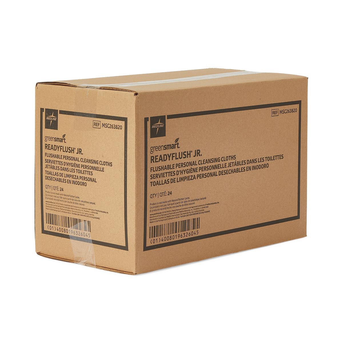 Wipe, Readyflush Jr, Frag Free, 40/Pk MSC263820