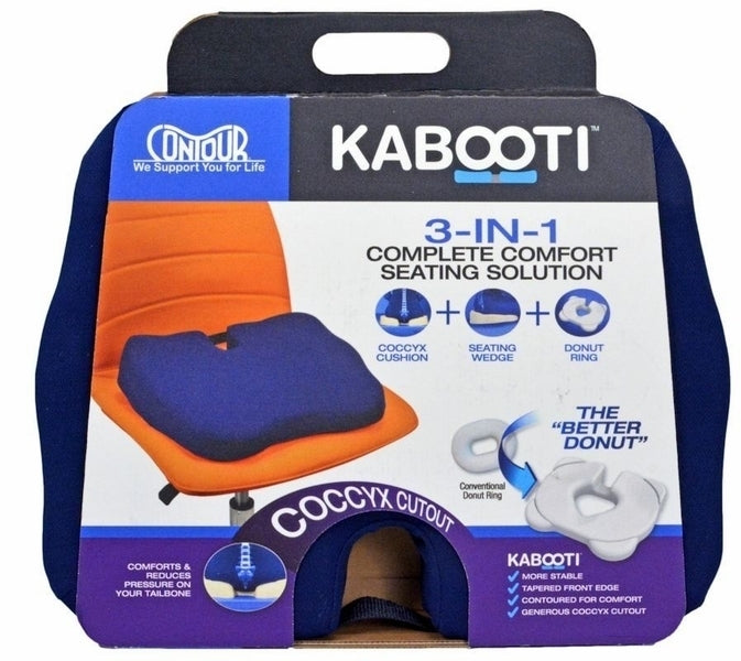 Kabooti Seat Cushion for Coccyx Relief