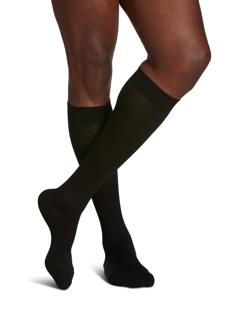 Unisex Compression Socks  by Sigvaris 20-30 mmHg Sea Island Cotton