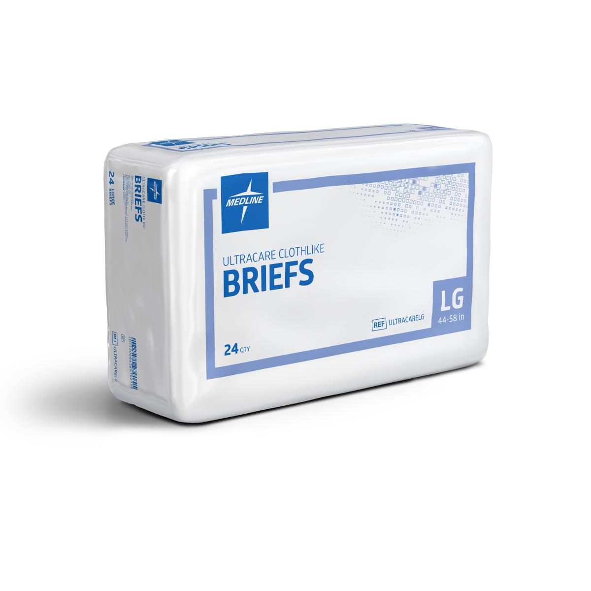 Brief, Clothlike, Care, Lg, 44-58 ULTRACARELGZ