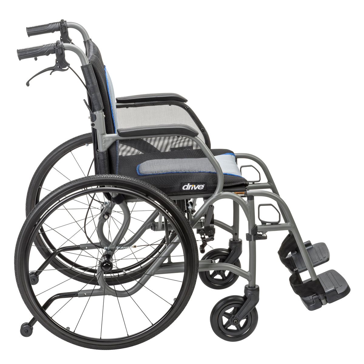 AeroFly™ Ultra-Lite Wheelchair, Matte Gray, 18"