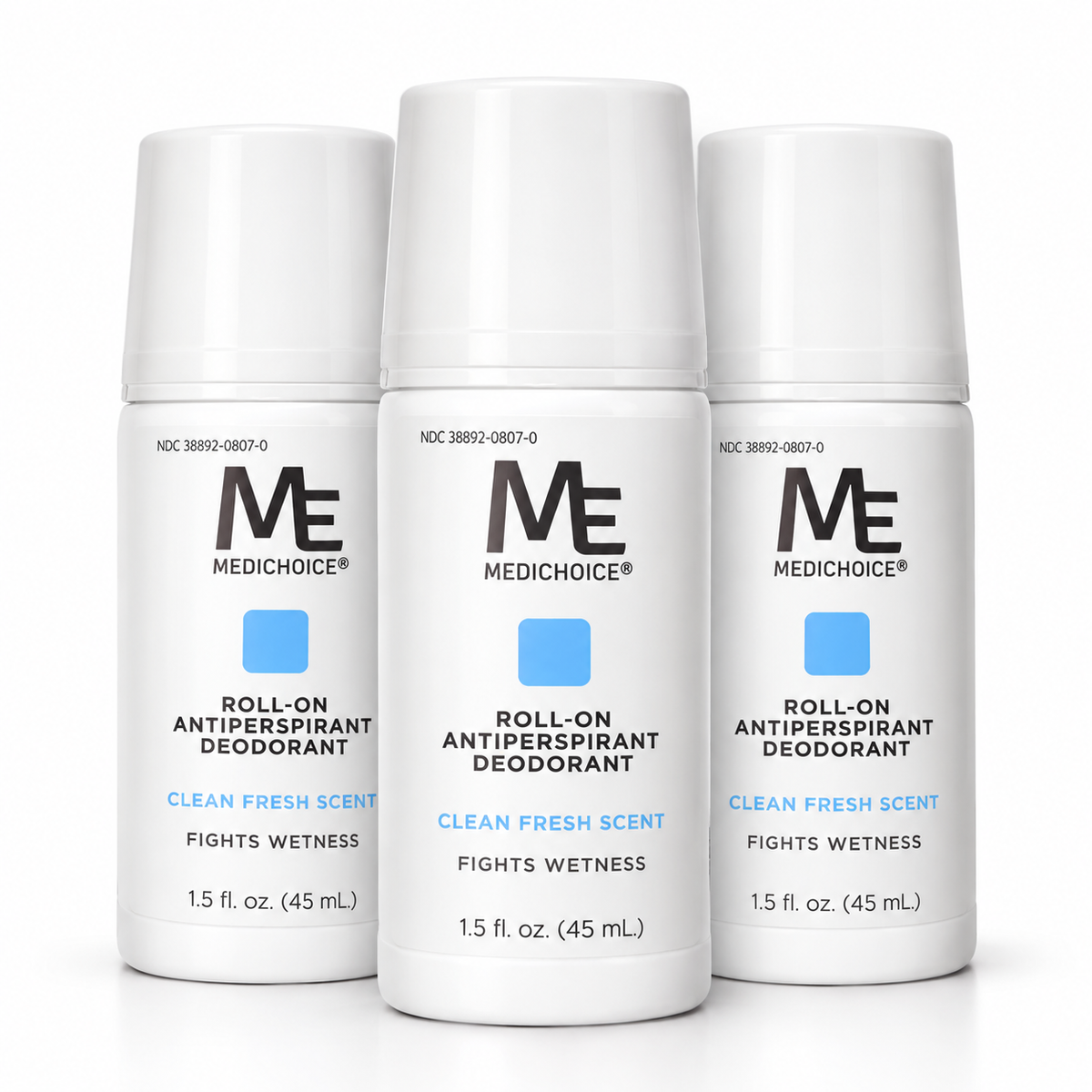 ME MediChoice Roll-On Antiperspirant Deodorant