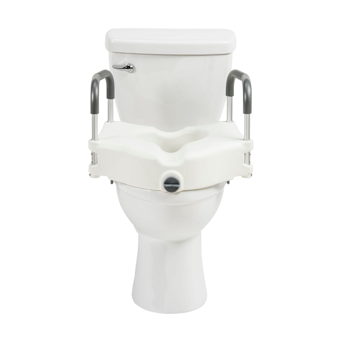 PreserveTech Secure Lock Raised Toilet Seat, 5" Height