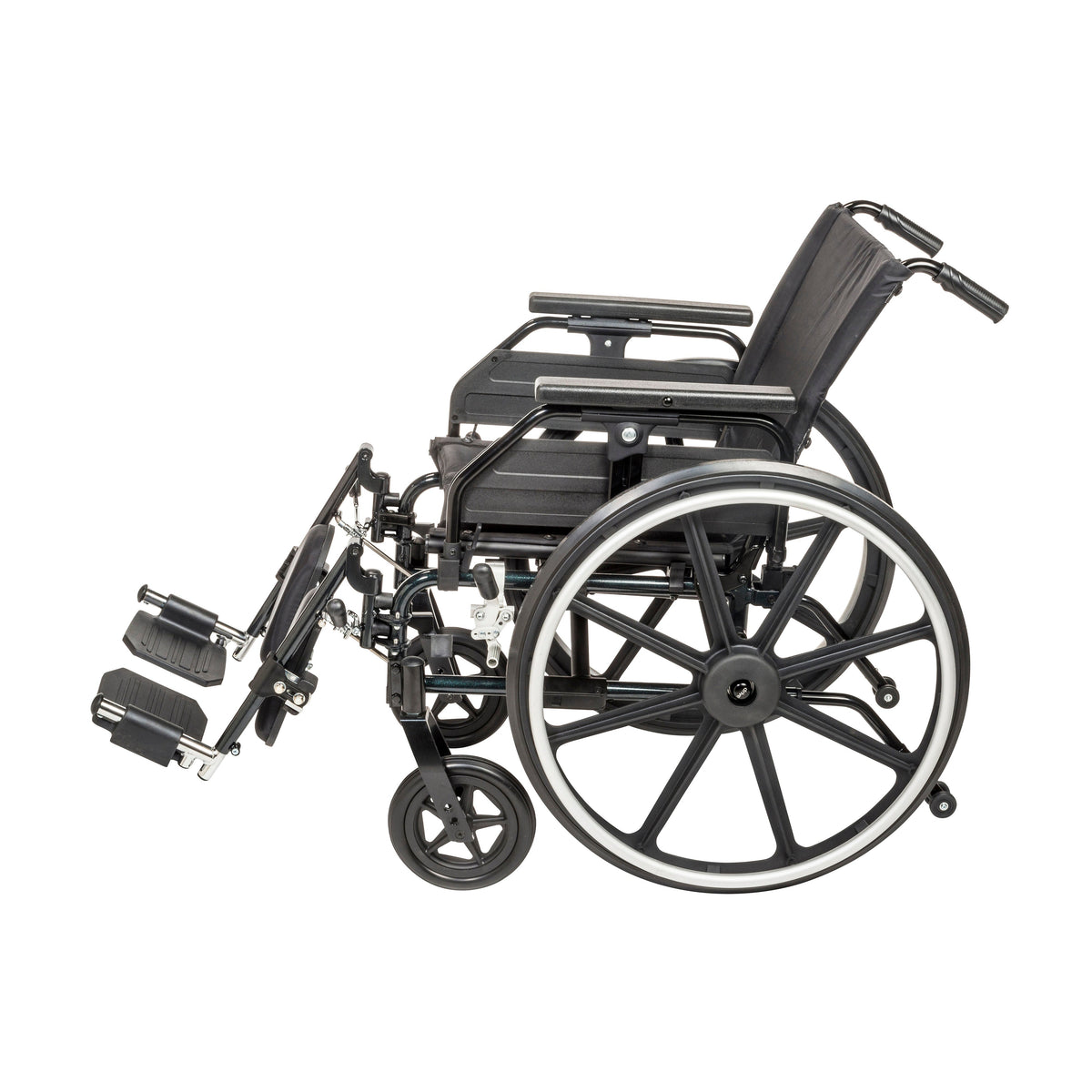 Viper Plus GT Wheelchair with Universal Armrests, 20" Seat, Elevating Legrests, view 5