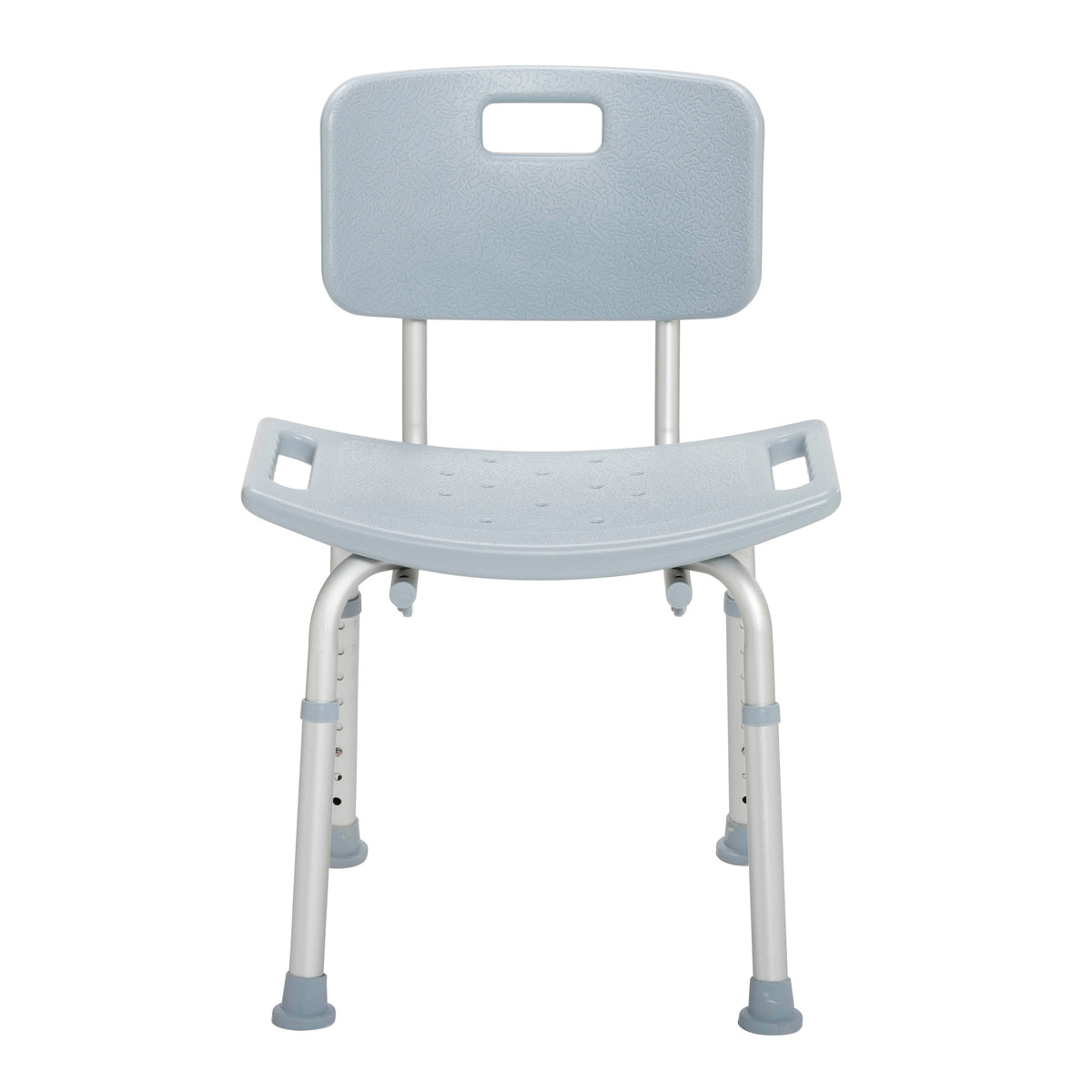 Bathroom Safety Shower Tub Bench Chair with Back, Gray
