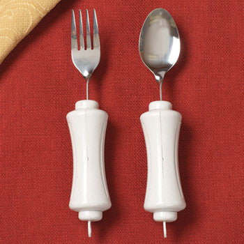 Big-Grip Bendable Weighted Utensils :: eating utensils for Parkinsons