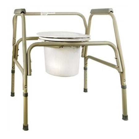 SunMark® 3-N-1 Extra Wide Bariatric Commode Chair