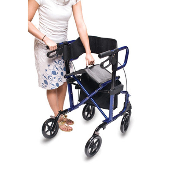 Lumex Hybrid Rollator Walker and Transport Chair (2)
