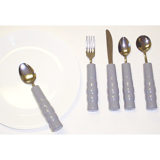 weighted eating utensils