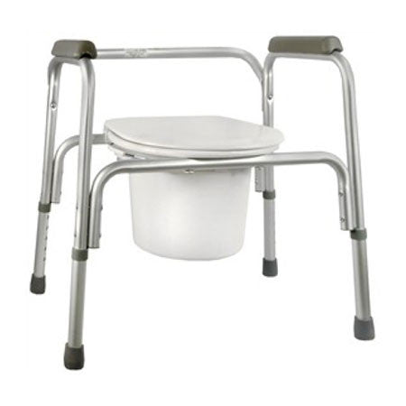 SunMark® 3-N-1 Aluminum Commode Chair