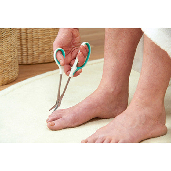 Easi-Grip Long Handle Toenail Scissors (2)