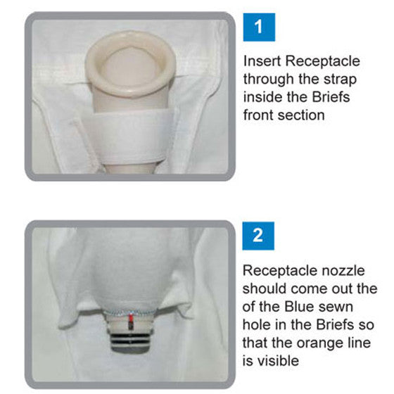 Afex® Receptacle for Urinary Incontinence Management (3)
