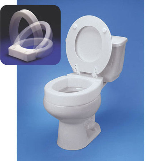 Hinged Elevated Toilet Seat