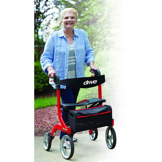 Rollators and rolling walkers