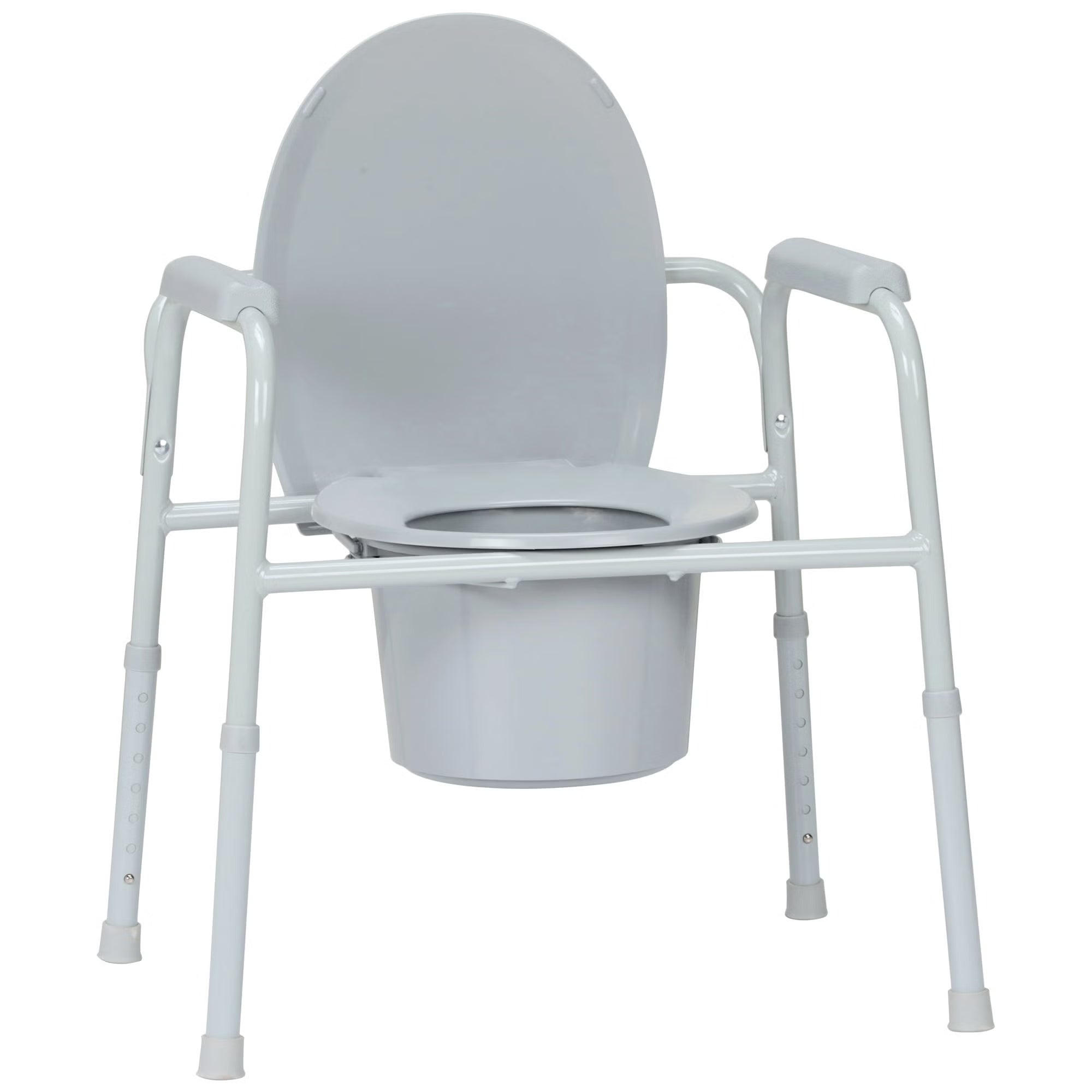 3-N-1 Steel Commode Chair
