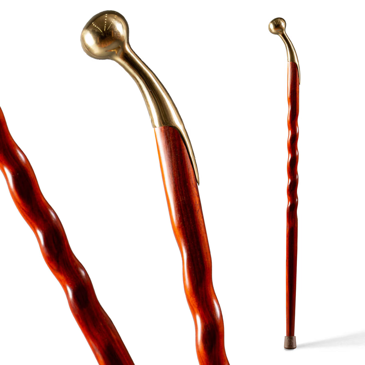 Wooden Hame Top Walking Cane