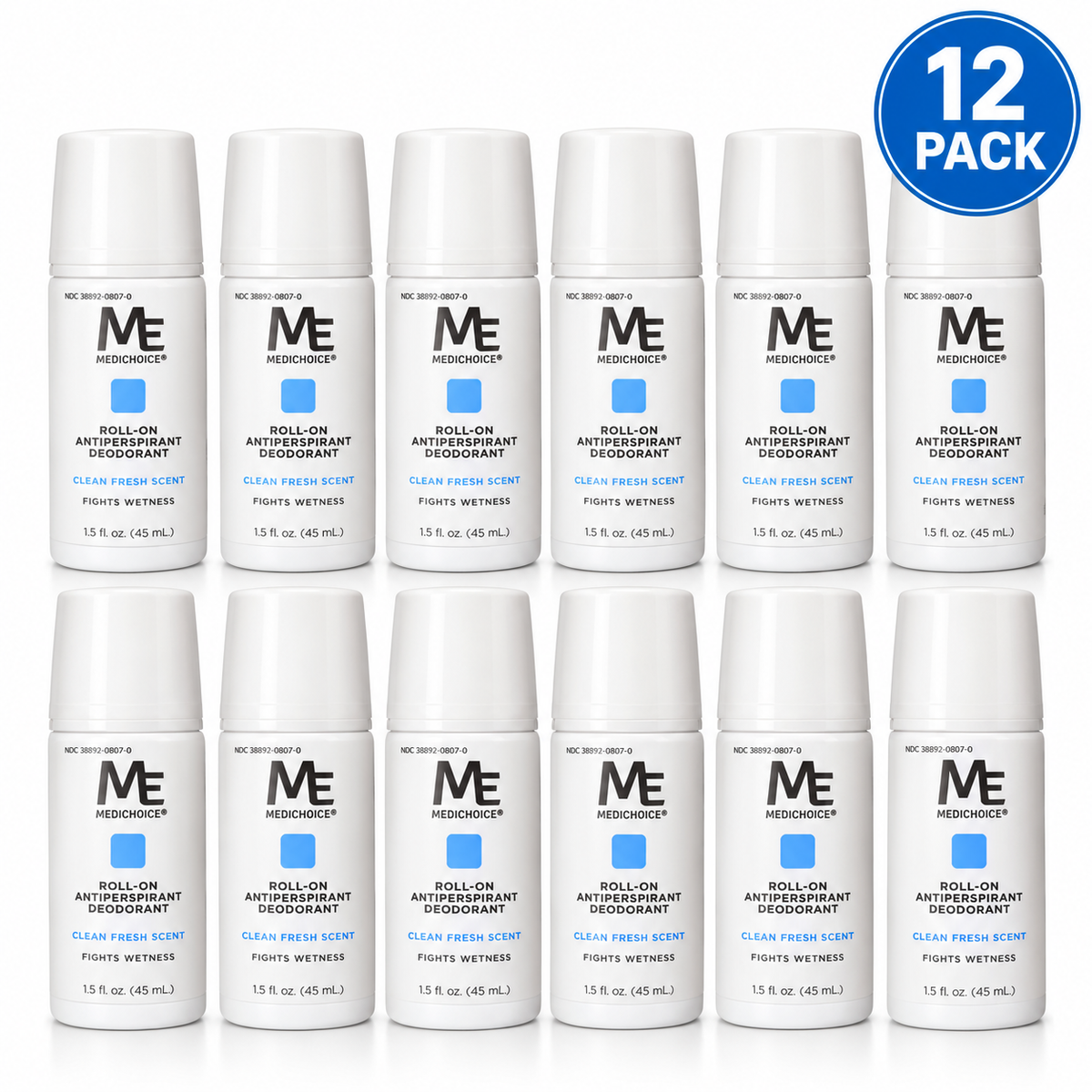 ME MediChoice Roll-On Antiperspirant Deodorant