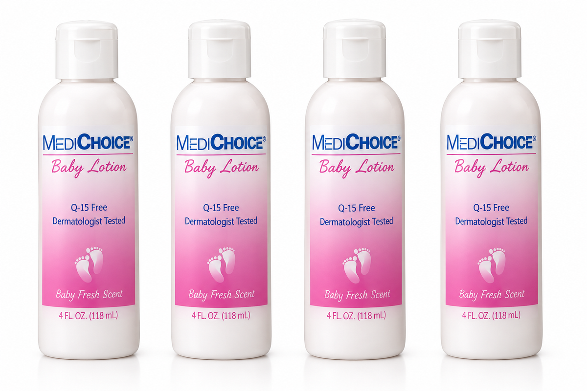 MediChoice Baby Lotion 4oz (BL4040) Pack of 4