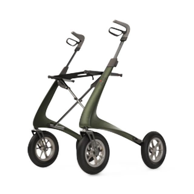 Rollator, Carbon Fiber, Overland, Green BYA150OG
