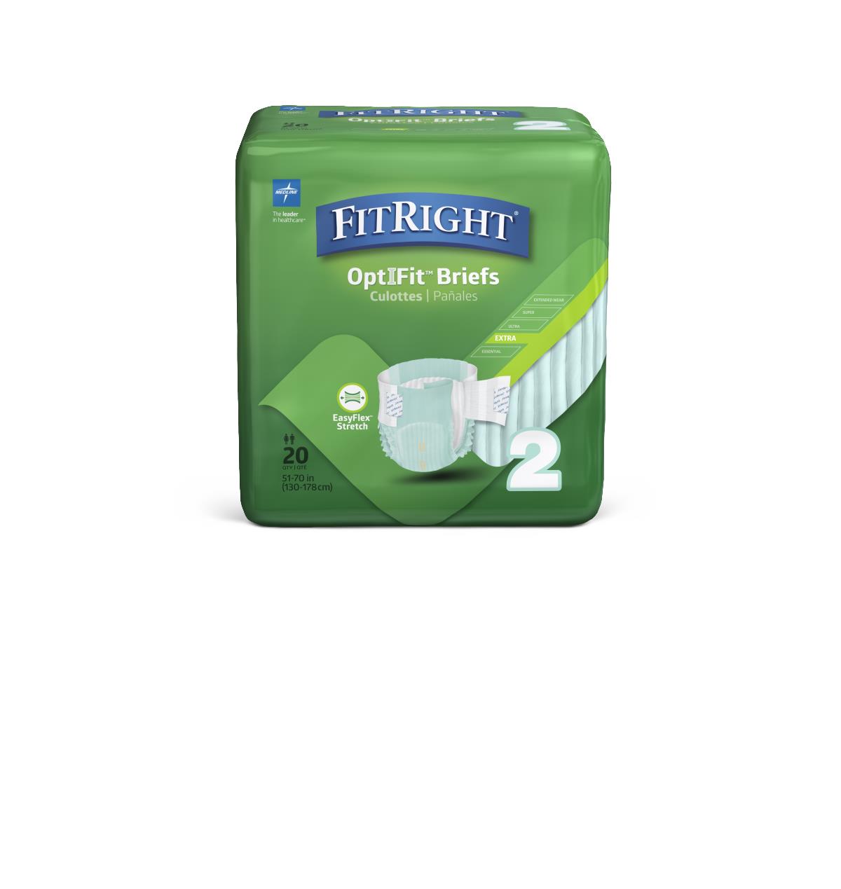 Brief, Stretch Extra, Lg/Xlg/Xxl, 51-70 FRSE2