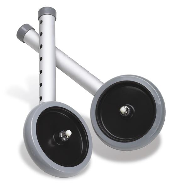 Wheel, 5In, Footpiece Set, For Walker G07722G