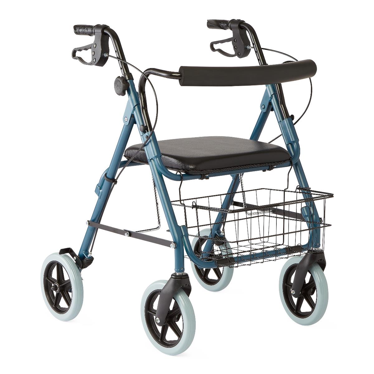 Rollator, Guardian, Deluxe, Aluminum, Blue G07887B