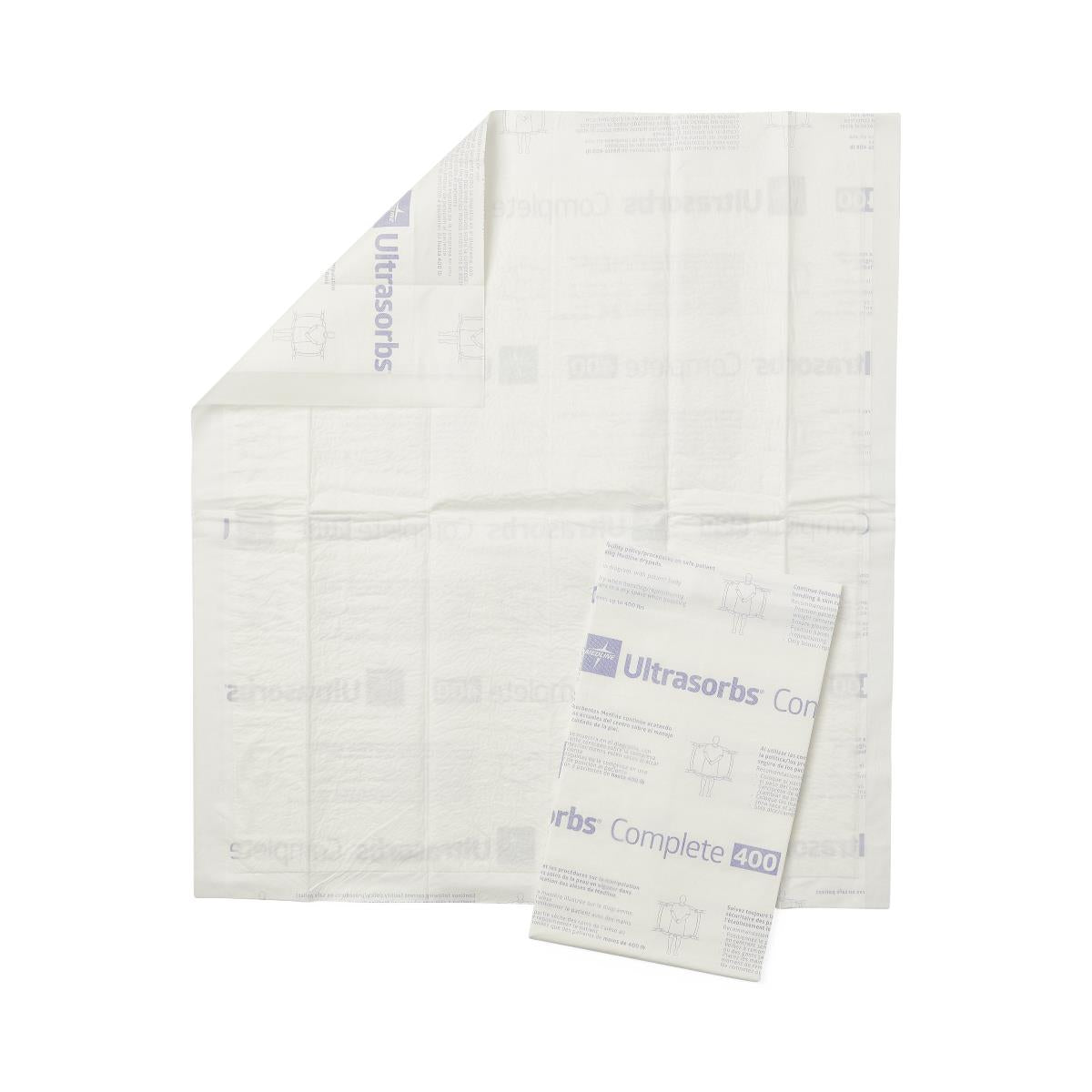 Underpad, Ultrasorbs Complete, 400Lb, 30X36 MDP733036