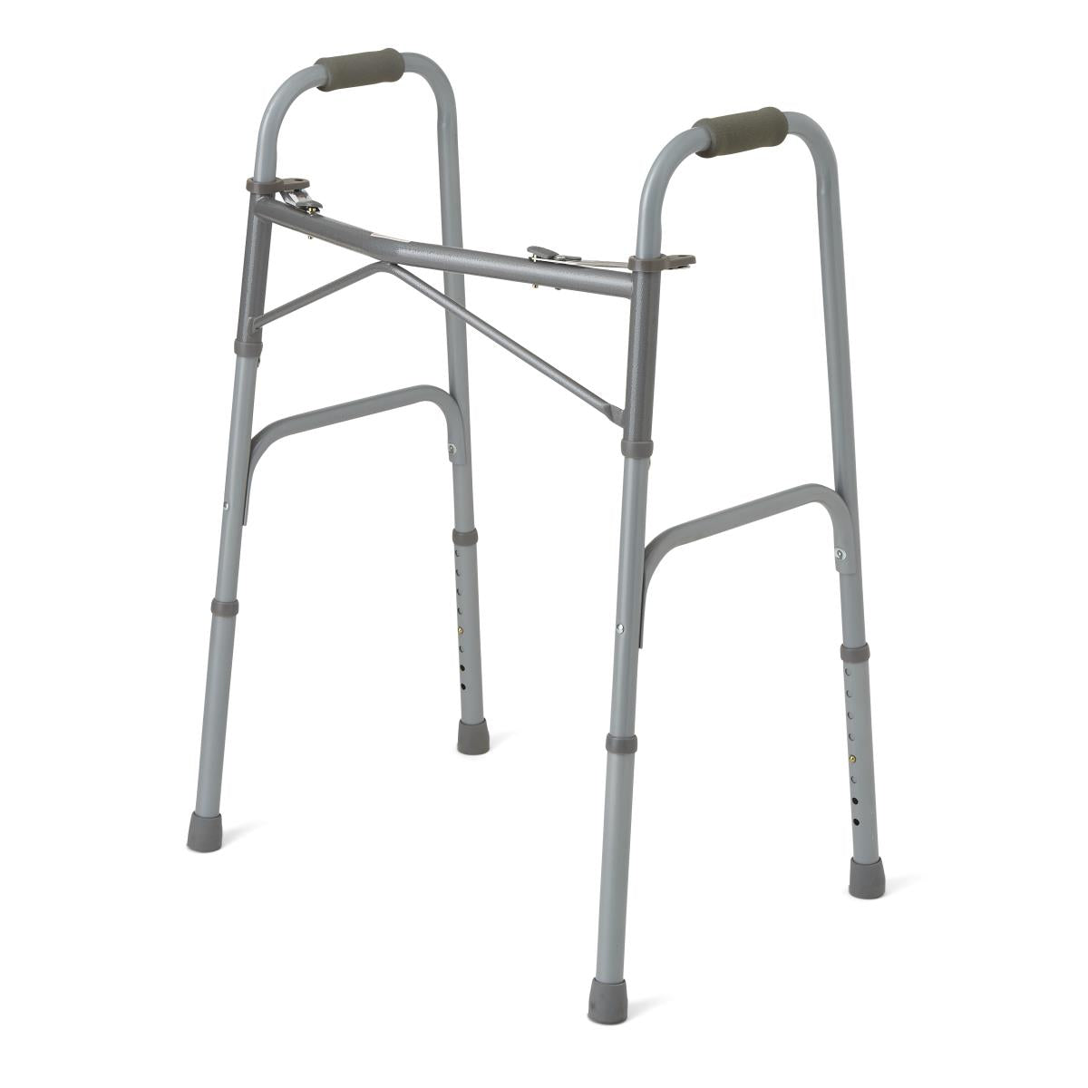 Walker, 2 Button, Bariatric, Basic Steel MDS86410XWB