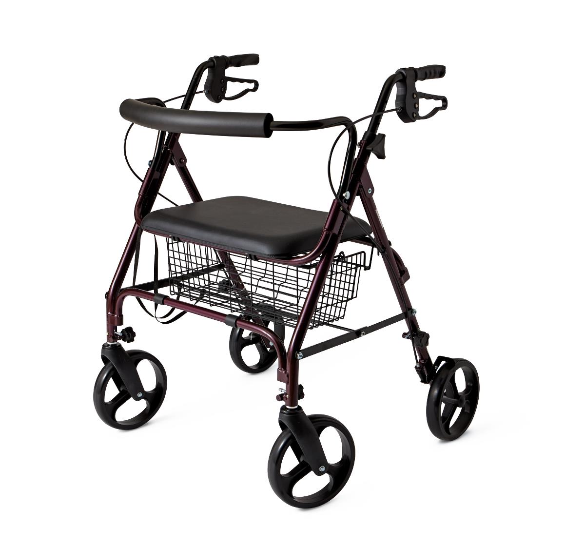 Rollator, X-Wide, Heavy Duty, 400 Lbs. MDS86800XW