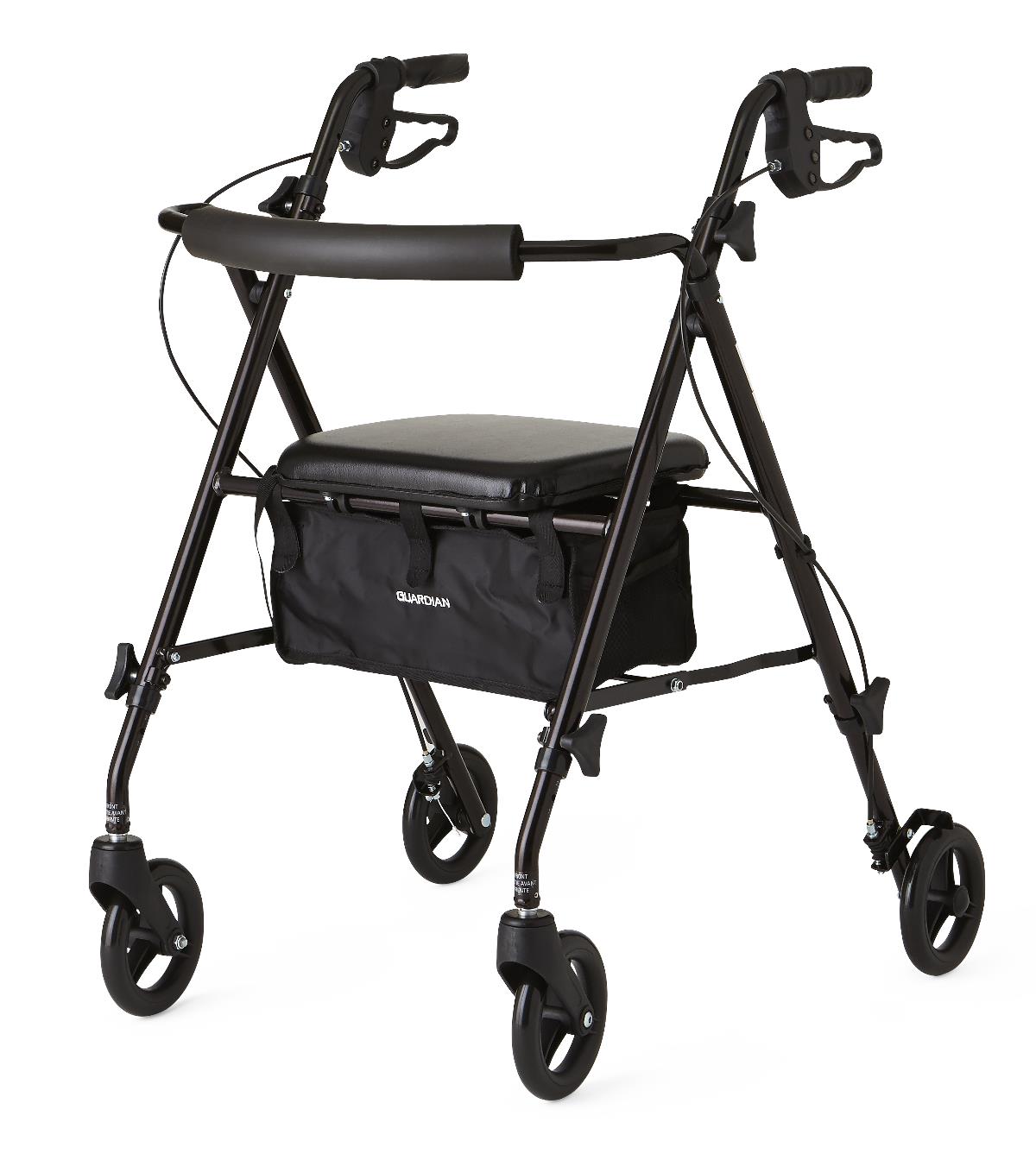 Rollator, Superlight, Black MDS86825SLBLK