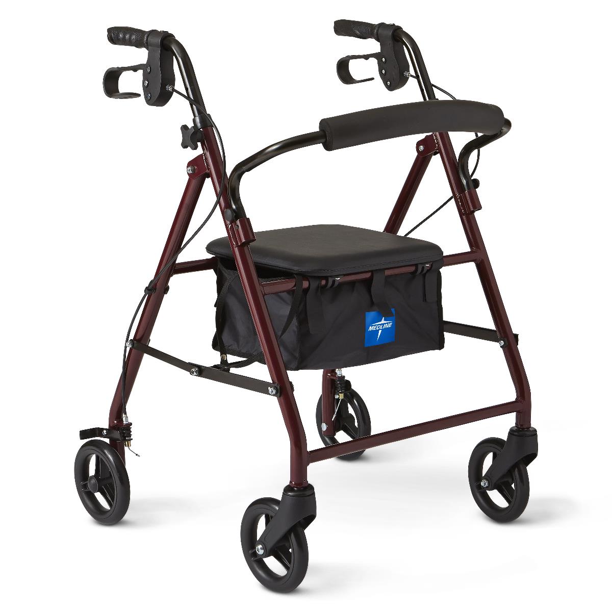 Rollator, Basic, Burgundy, Jr MDS86850EJR