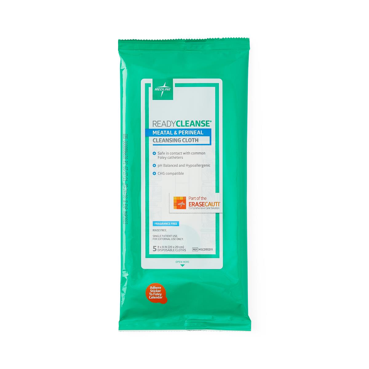Cloth, Meatus & Perineal, 5/Pk, 30Pk/Cs MSC095311