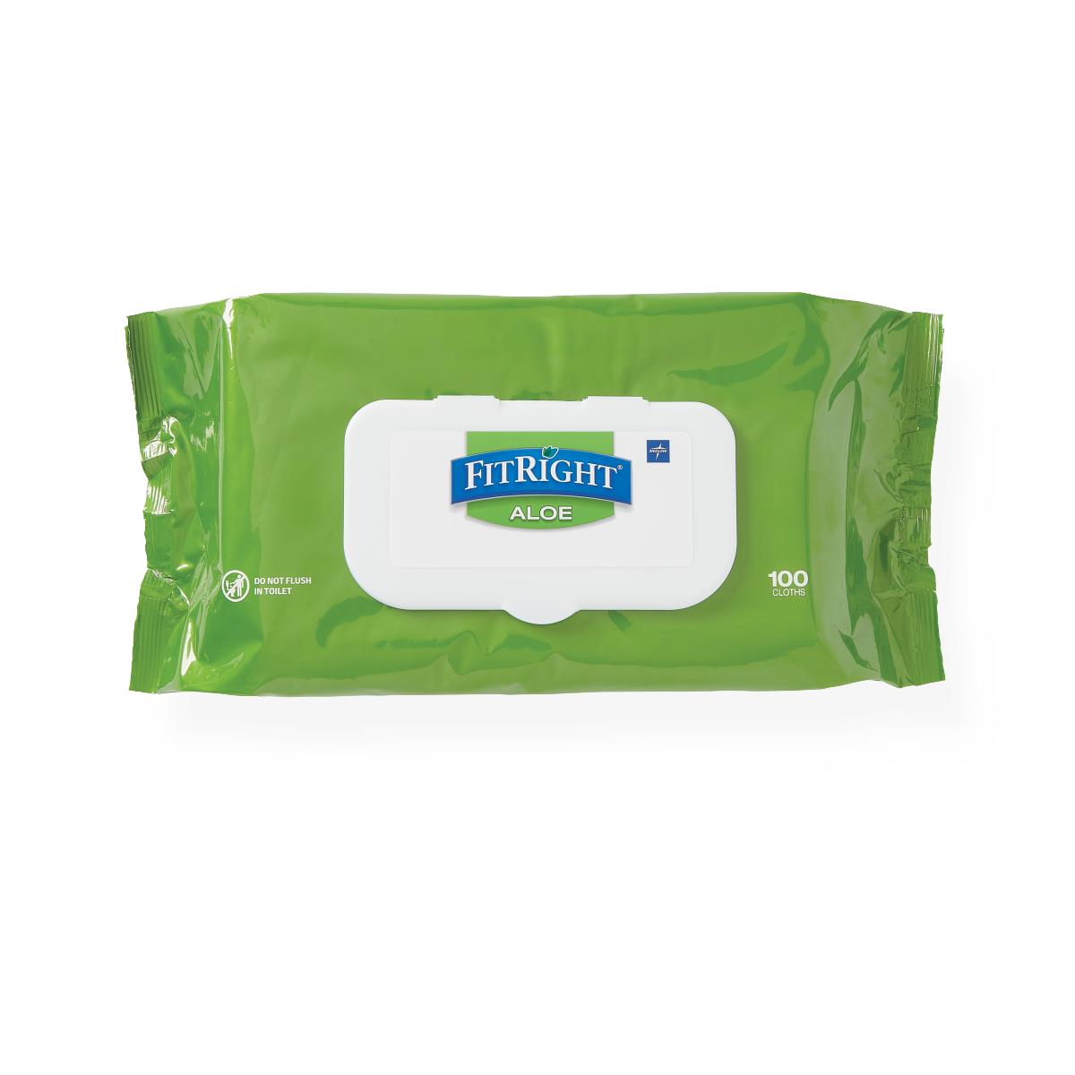 Wipe, Aloetouch, Frag Free, 100/Pk MSC263954H