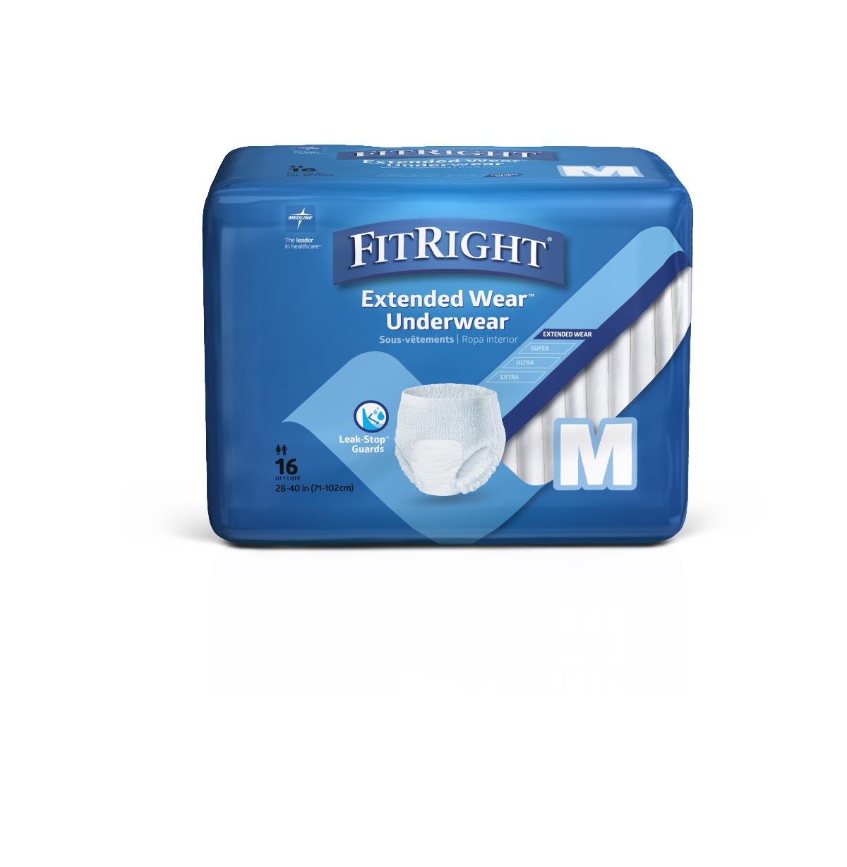 Underwear, Protective, Md, Hvy, 28-40 MSC53005