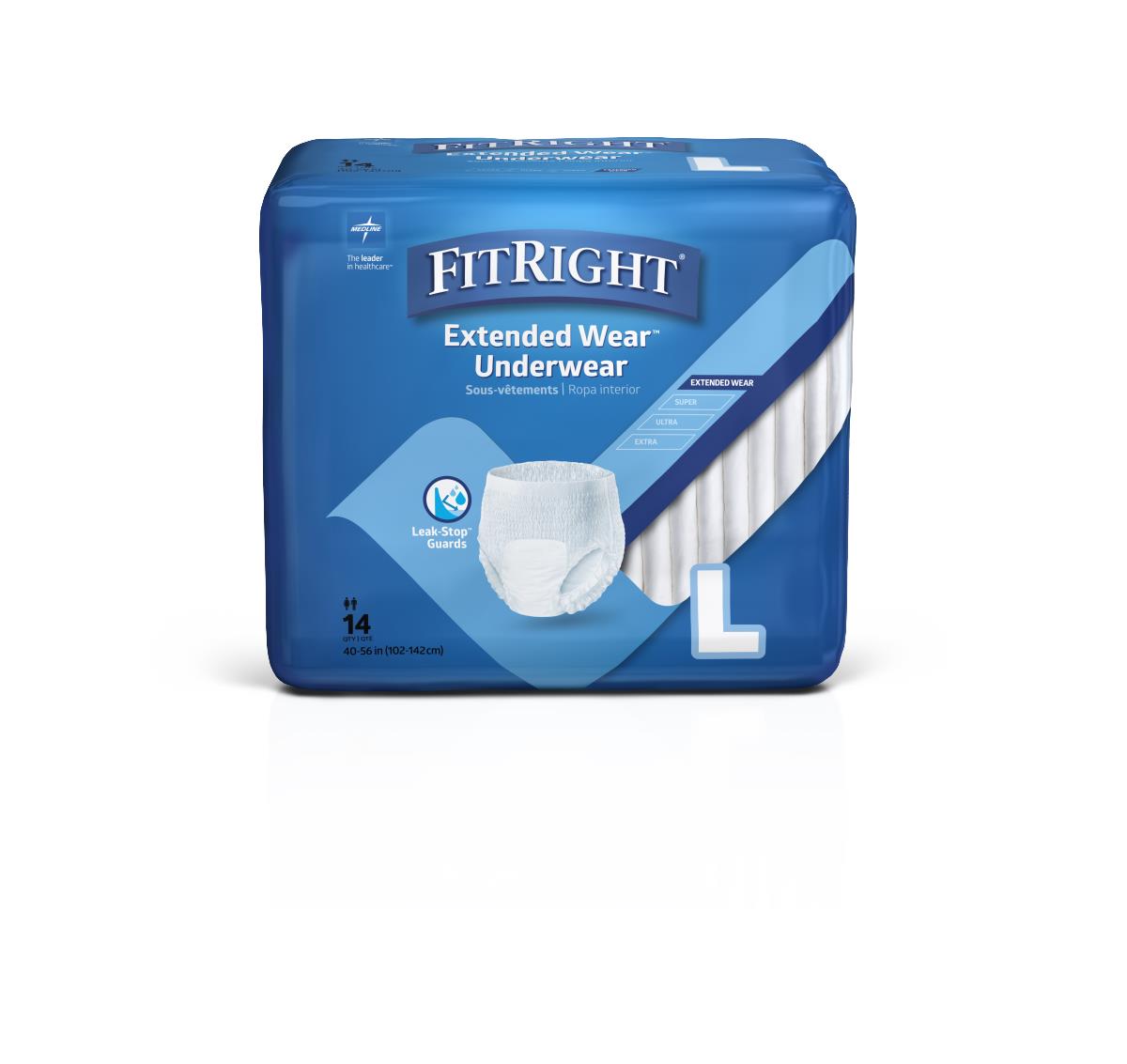 Underwear, Protective, Lg, Hvy, 40-56 MSC53505