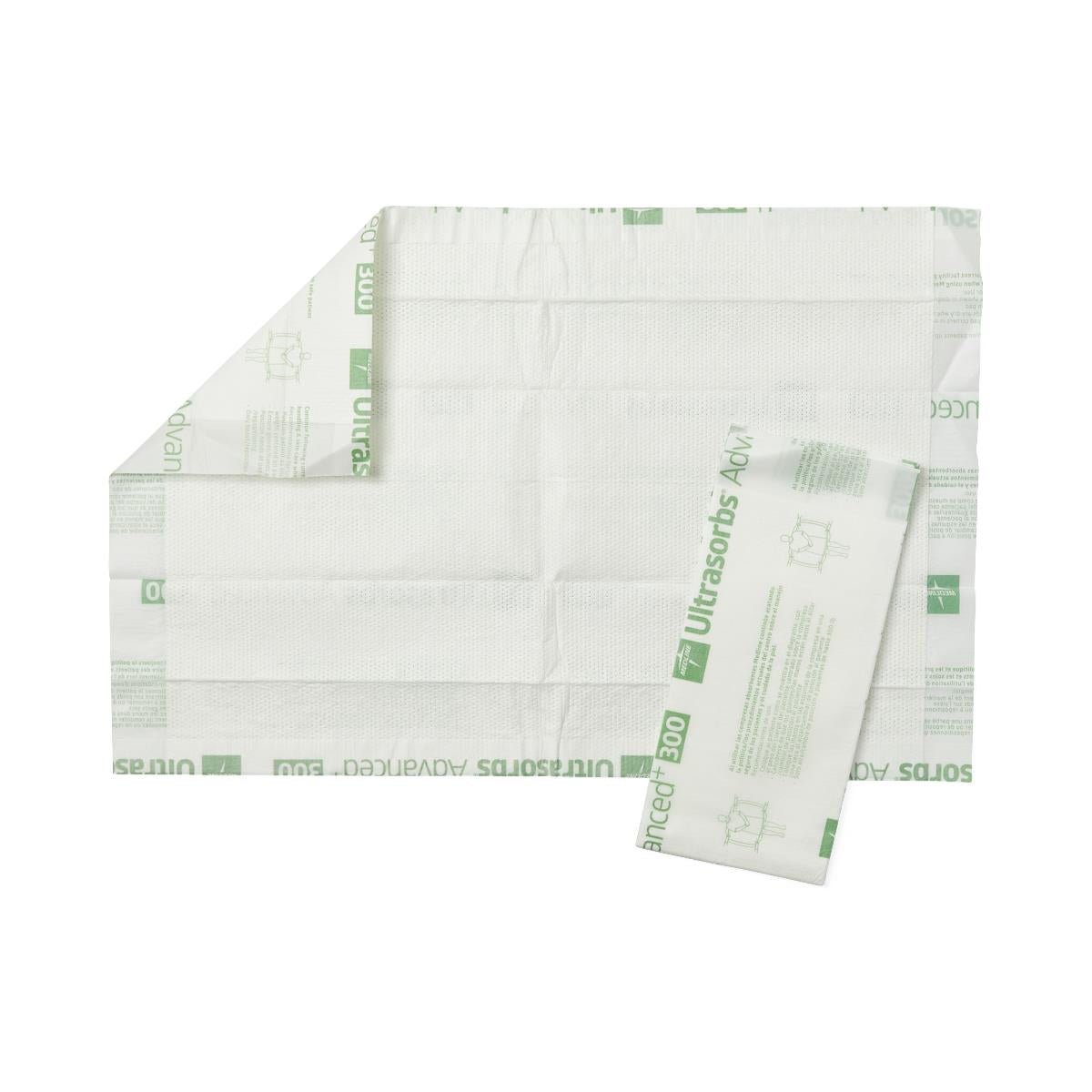 Underpad, Ultrasorb Advanced+, 300Lb, 23X36 ULTRASORB2436