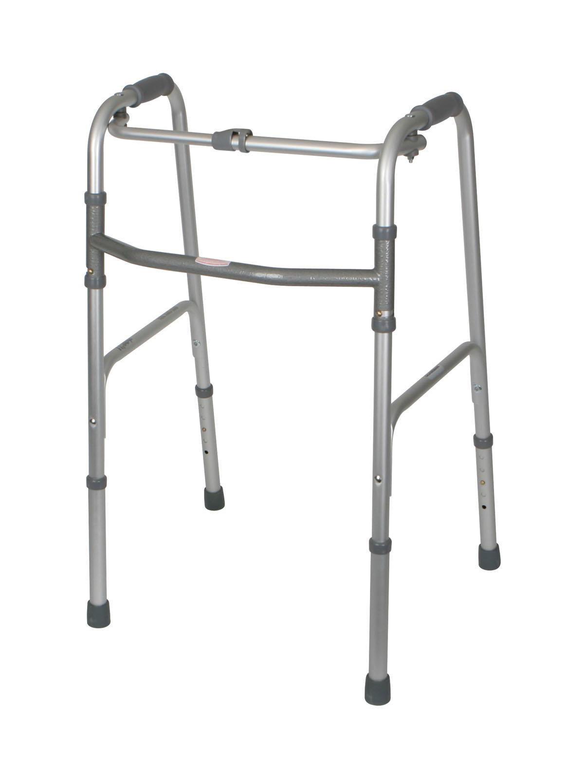 Walker, 1 Button, Folding, Adult, 18 In MDS86615