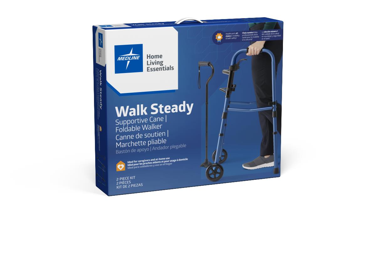 2 Piece Kit: Walker And Cane WLK-CANEKIT10