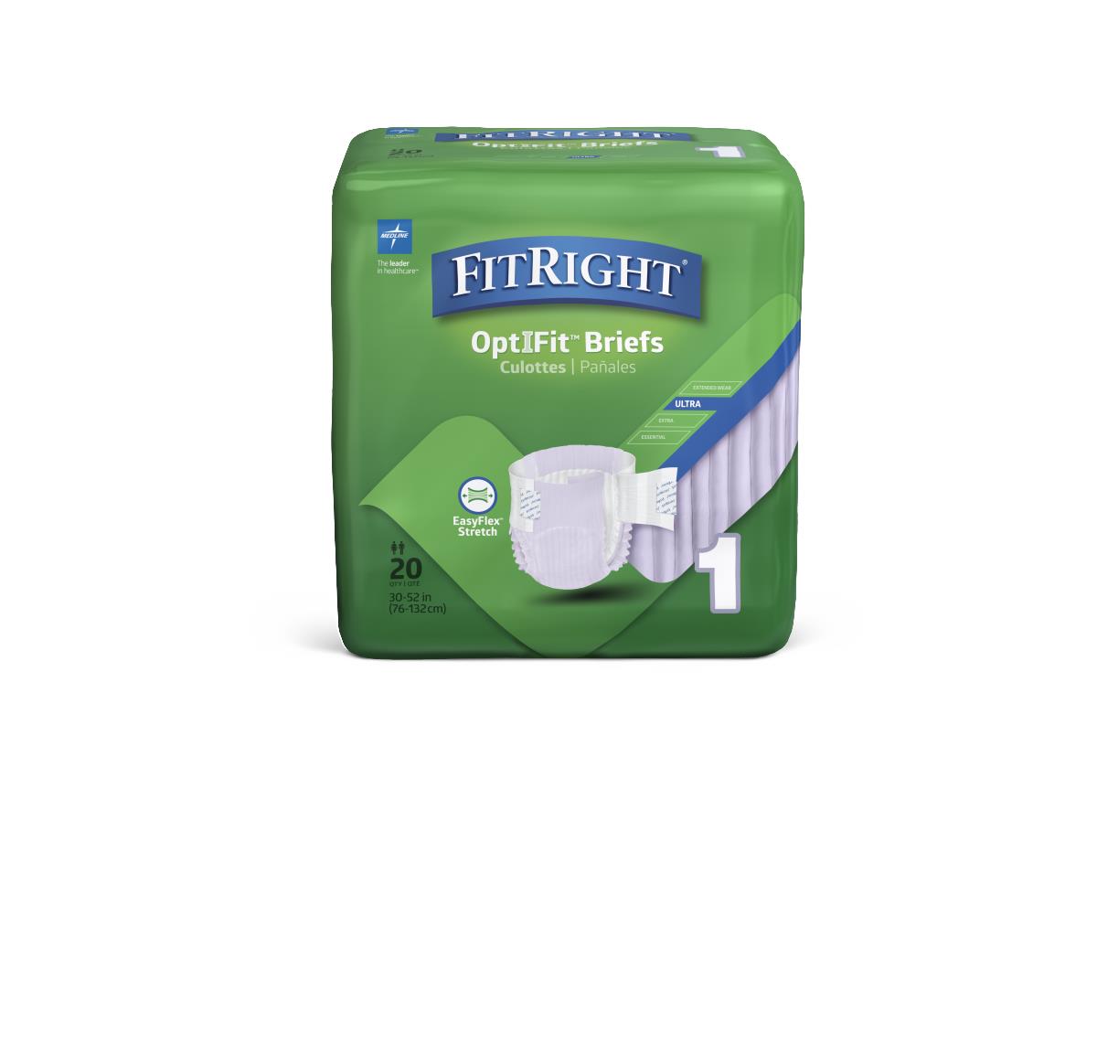 Brief, Stretch, Ultra, Md/Lg, 30-52 FRSU1