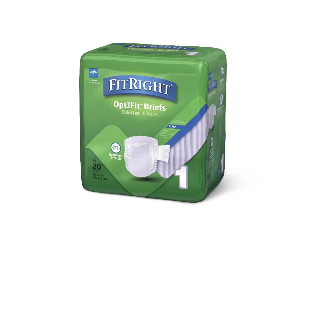 Brief, Stretch, Ultra, Md/Lg, 30-52 FRSU1Z