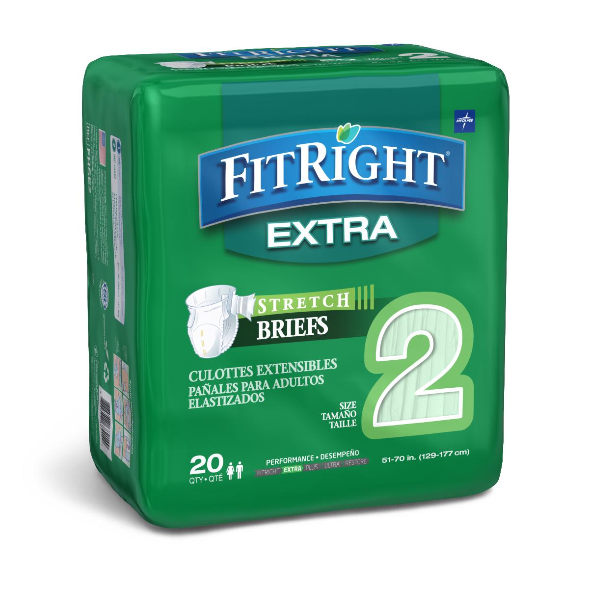 Brief, Stretch Extra, Lg/Xlg/Xxl, 51-70 FRSE2Z