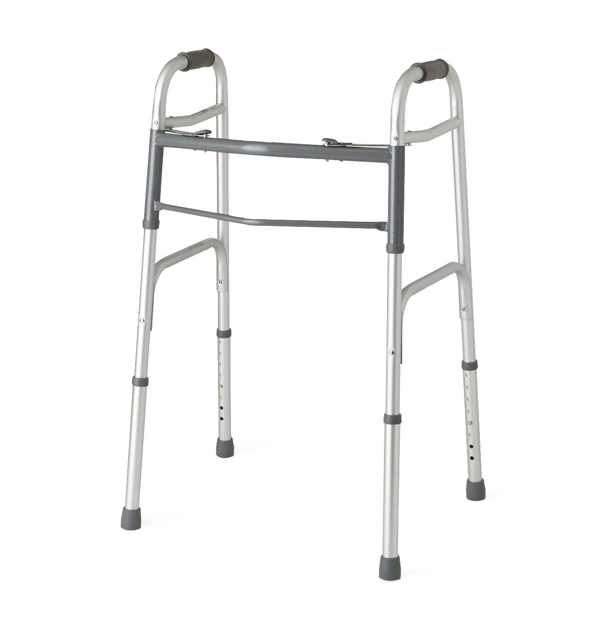 Walker, 2 Button, Folding, Adj.1Inadult MDS864104H