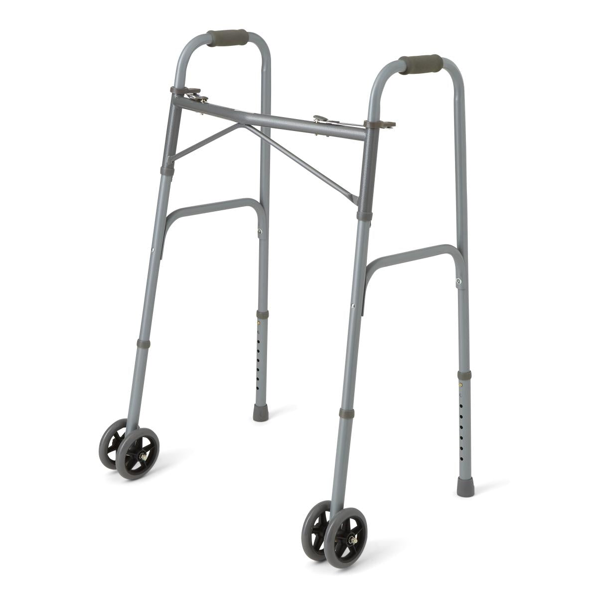 Walker, Adult, Bariatric, W/Wheels, Basic MDS86410XWWB