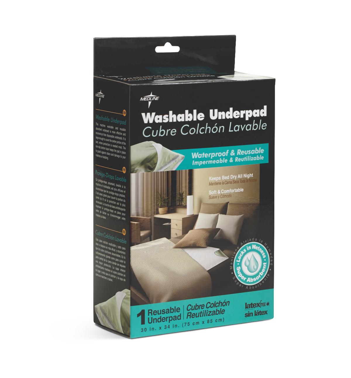 Underpad, 30 X 34, Twill Face, 6Ea/Cs MSC455044R