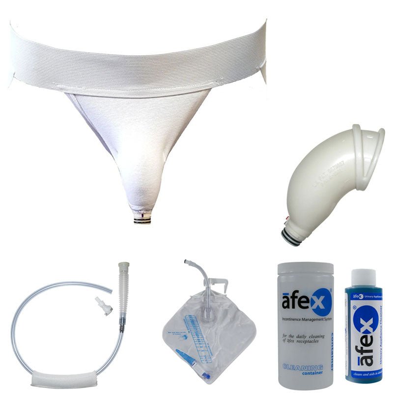 Afex Night Time Incontinence Management Kit with Core Supporter A100 - N - CS - Arcus Medical