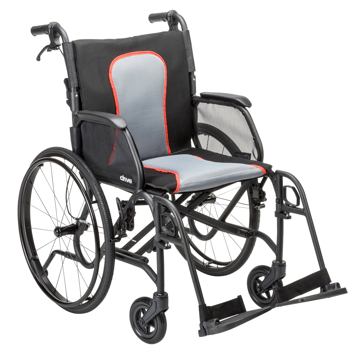 AeroFly™ Ultra-Lite Wheelchair, Matte Gray, 20"
